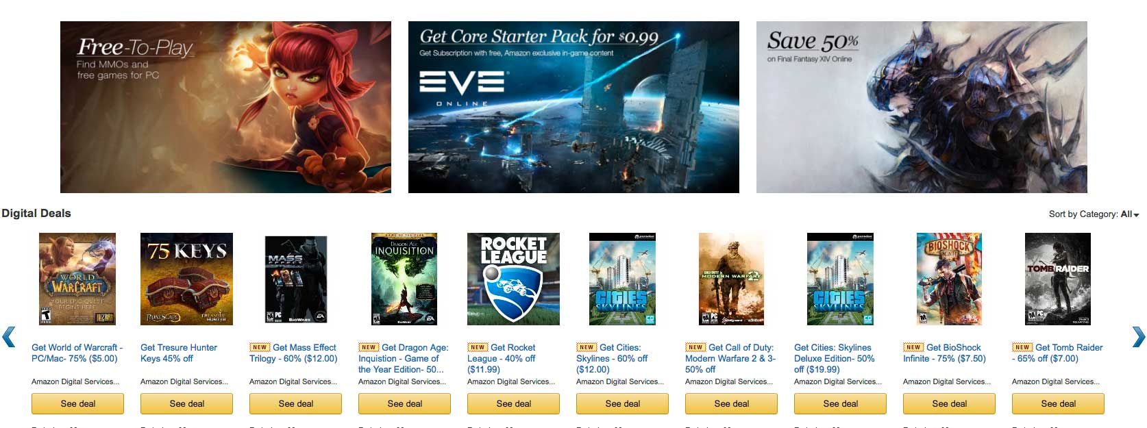 PC games on the cheap in Amazon's midyear sale VG247